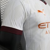Manchester City Authentic Football Jersey Away Shirt 2023/24