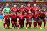 Portugal Retro Authentic Soccer Jersey Home Shirt World Cup 2014