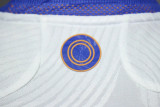 Real Madrid Authentic Retro Jersey Home Long Sleeve Soccer Shirt 2021/22