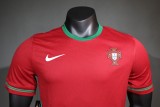 Portugal Retro Authentic Soccer Jersey Home Shirt Euro 2012