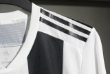 Juventus Retro Authentic Soccer Jersey Home Long Sleeve Shirt 2018-19