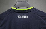 Real Madrid Authentic Retro Jersey Away Long Sleeve Soccer Shirt 2010/11