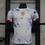 Norway Authentic Soccer Jersey Away Shirt 2024