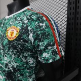 Manchester United Authentic x Stone Roses Icon Pre-Match Football Jersey Shirt 2024/25