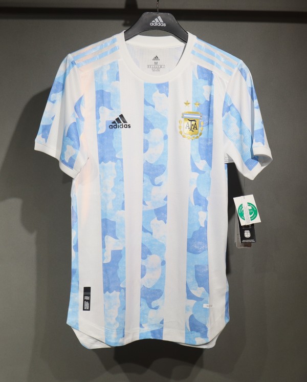 Argentina Retro Authentic Jersey Home Football Jersey 2021