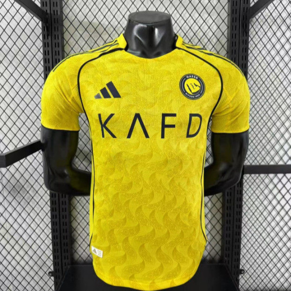 Al Nassr Authentic Soccer Jersey Home Shirt 2025/26