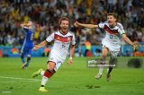 Germany Retro Authentic Soccer Jersey Home Long Sleeve Shirt World Cup 2014