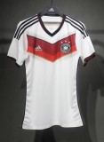 Germany Retro Authentic Soccer Jersey Home Shirt World Cup 2014