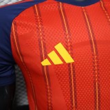Spain Authentic Soccer Jersey Home Shirt World Cup 2026