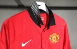 Manchester United Retro Authentic Home Football Jersey Shirt 2013/14