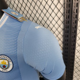 Manchester City Authentic Football Jersey Home Shirt 2023/24