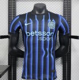 Authentic Soccer Jersey Inter Milan Home Shirt 2025/26