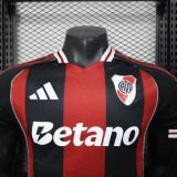 River Plate Authentic Soccer Jersey Away Shirt 2025/26 - With Sponsors