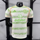 Celtic Authentic Soccer Jersey Third Away Shirt 2025-26