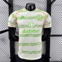 Celtic Authentic Soccer Jersey Third Away Shirt 2025-26