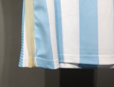 Argentina Retro Authentic Jersey Home Football Jersey World Cup 2014