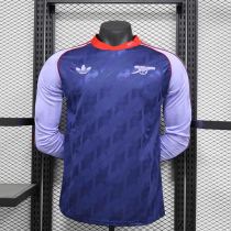 Arsenal Soccer Jersey Retro Style Special Edition Authentic Long Sleeve Shirt 2024/25