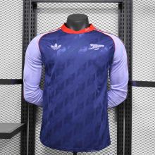 Arsenal Soccer Jersey Retro Style Special Edition Authentic Long Sleeve Shirt 2024/25