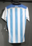 Argentina Retro Authentic Jersey Home Football Jersey World Cup 2014