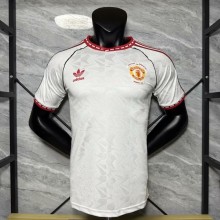 Manchester United Authentic White Special Edition Football Jersey Shirt 2025/26