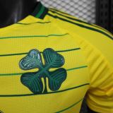 Celtic Authentic Soccer Jersey Away Shirt 2024/25