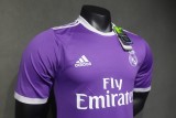Real Madrid Authentic Retro Jersey Away Soccer Shirt 2016/17