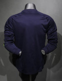 Real Madrid Authentic Retro Jersey Away Long Sleeve Soccer Shirt 2012/13