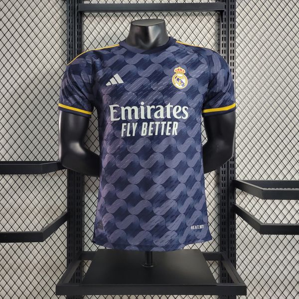 Real Madrid Authentic Soccer Jersey Away Shirt 2023/24