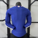 Japan Authentic Soccer Jersey Home Long Sleeve Shirt World Cup 2026