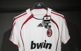 AC Milan Retro Authentic Soccer Jersey Away Shirt 2006/07
