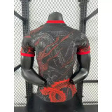 Real Madrid Authentic Soccer Jersey Red Dragon Special Edition Shirt 2025/26
