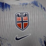 Norway Authentic Soccer Jersey Away Shirt 2024