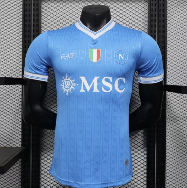 Napoli Authentic Soccer Jersey Home Shirt 2025/26