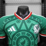 Mexico Authentic Home Kit Soccer Jersey World Cup 2026