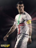 Portugal Retro Authentic Soccer Jersey Away Shirt Euro 2012