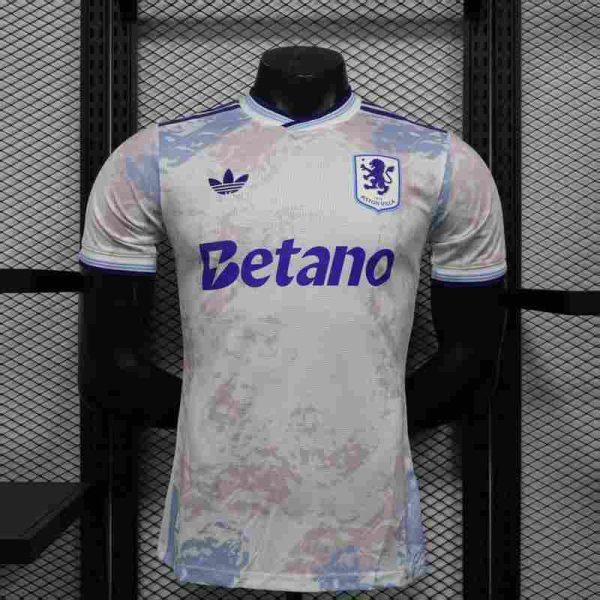 Aston Villa Authentic Football Jersey Third Away Shirt 2025/26