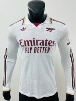 Arsenal Authentic Soccer Jersey Third Away Long Sleeve Shirt 2025/26