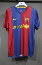 Authentic Barcelona Retro Jersey Home Soccer Shirt 2006-07