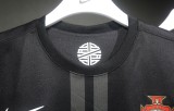 Portugal Retro Authentic Soccer Jersey Away Long Sleeve Shirt 2013