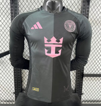 Inter Miami Authentic Soccer Jersey Away Long Sleeve Shirt 2025