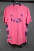 Real Madrid Authentic Retro Jersey Away Soccer Shirt 2020/21