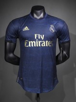 Real Madrid Authentic Retro Jersey Away Soccer Shirt 2019/20