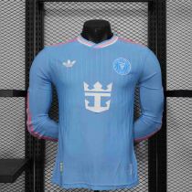 Inter Miami Authentic Soccer Jersey Third Away Long Sleeve Custom Shirt 2025