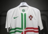 Portugal Retro Authentic Soccer Jersey Away Shirt Euro 2012