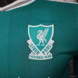 Liverpool Authentic Football Jersey Third Away Long Sleeve Shirt 2025/26