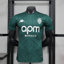 AS Monaco Authentic Soccer Jersey Away Shirt 2024/25