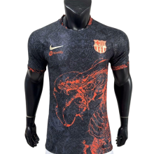 Barcelona Authentic Soccer Jersey Red Dragon Special Edition Shirt 2025/26