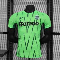 Sporting CP Authentic Soccer Jersey Fourth Away Shirt 2024/25