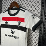 Manchester United Third Away Kids Kit Jersey+Shorts 2024/25