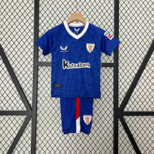 Athletic Club de Bilbao Soccer Jersey Away Kids Kit Jersey+Shorts 2024/25
